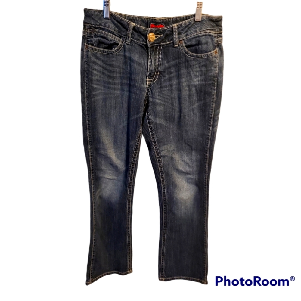 Wrangler premium patch jeans